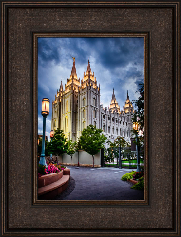 Salt Lake Temple - Evening