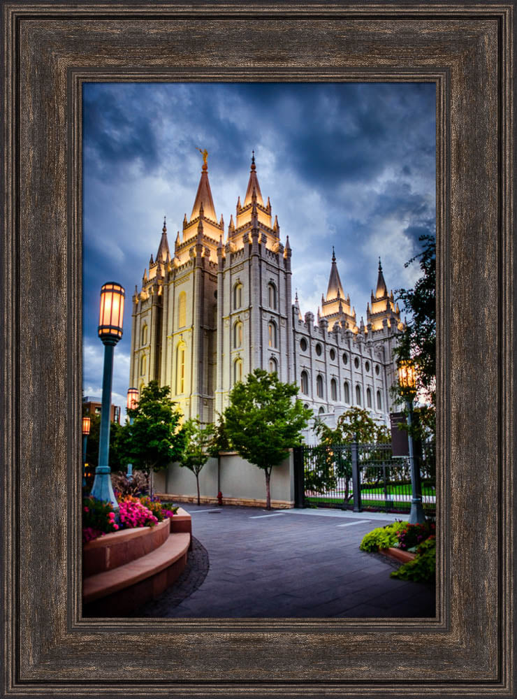Salt Lake Temple - Evening