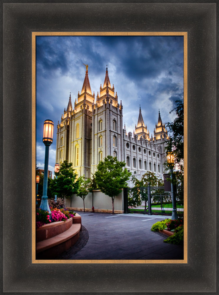 Salt Lake Temple - Evening