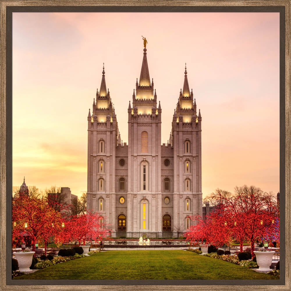 Salt Lake Temple - Christmas