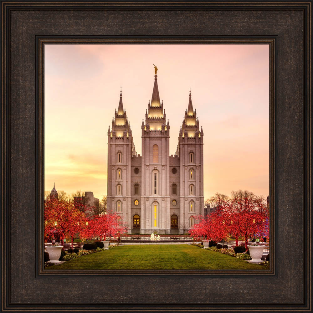 Salt Lake Temple - Christmas