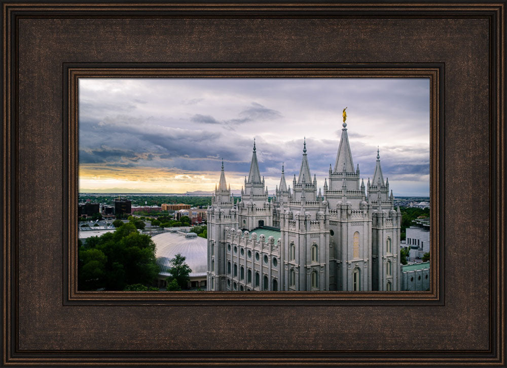 Salt Lake Temple - From Above
