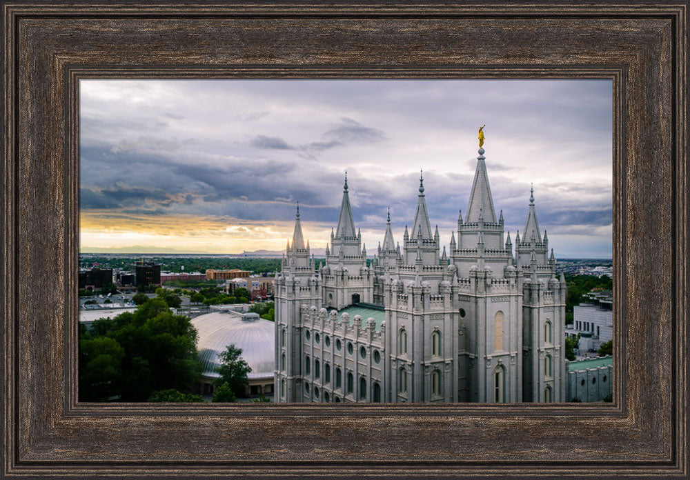 Salt Lake Temple - From Above