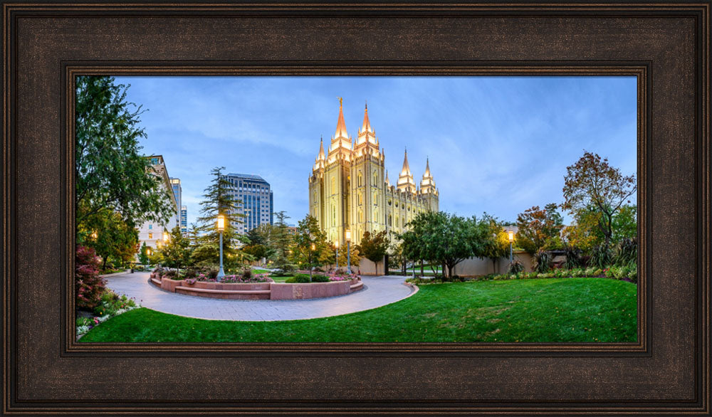 Salt Lake Temple - Summer Evening