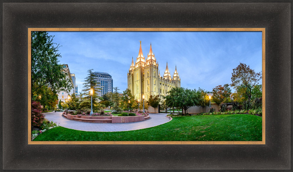 Salt Lake Temple - Summer Evening