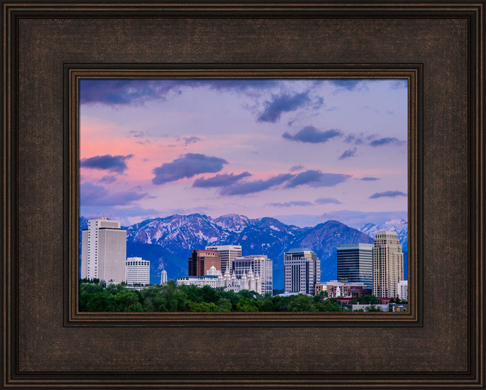 Salt Lake Temple - Skyline