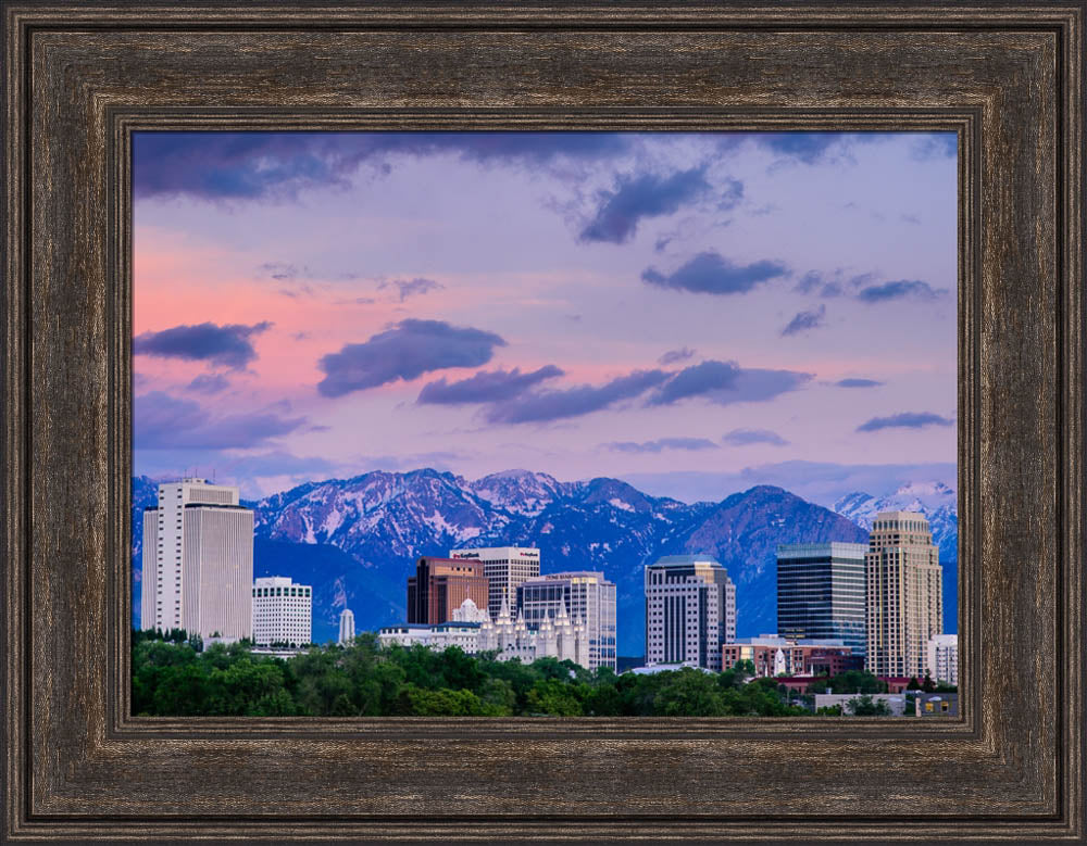 Salt Lake Temple - Skyline