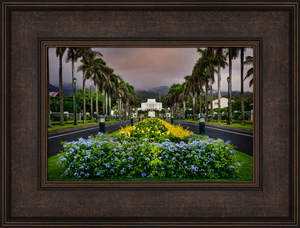 Laie Temple - Down the Road