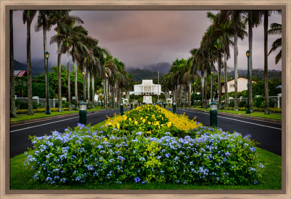 Laie Temple - Down the Road