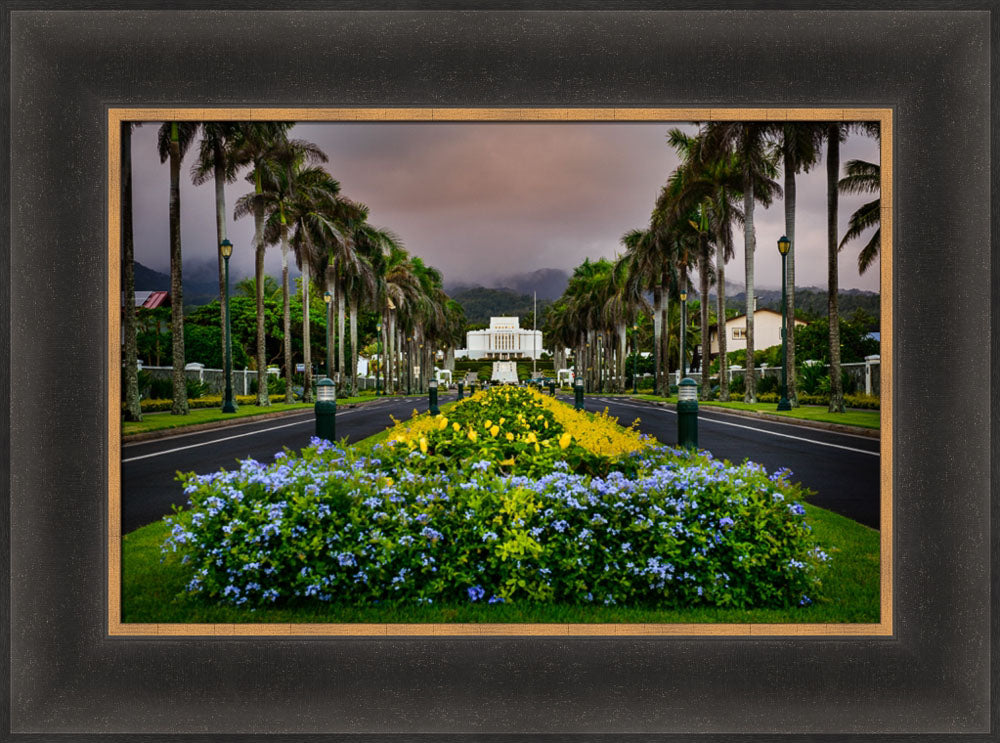 Laie Temple - Down the Road