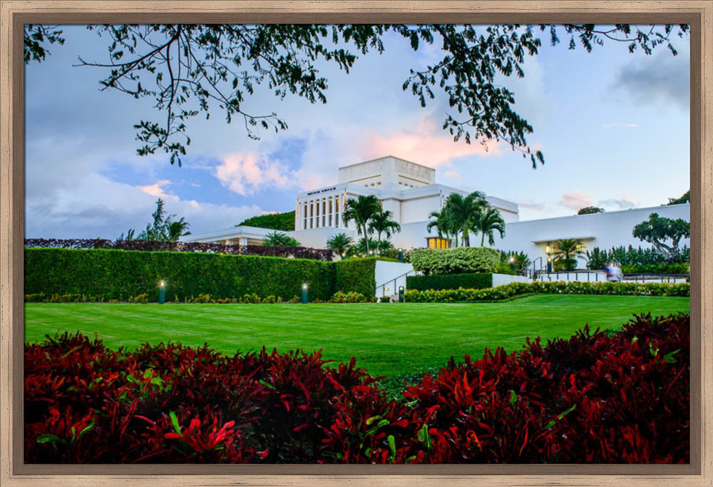 Laie Temple - Through the Trees
