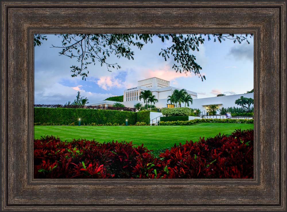 Laie Temple - Through the Trees