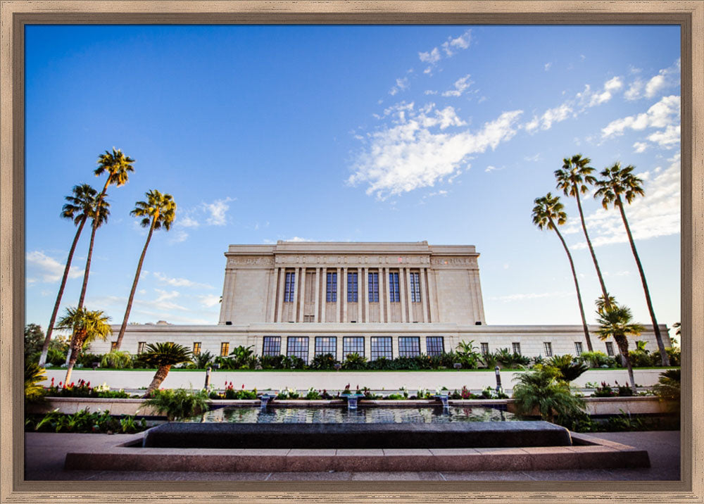 Mesa Temple - Garden Fountain