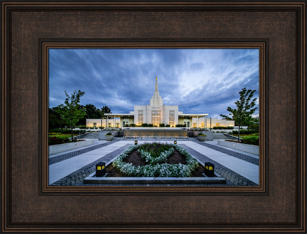 Idaho Falls Temple - From the Front