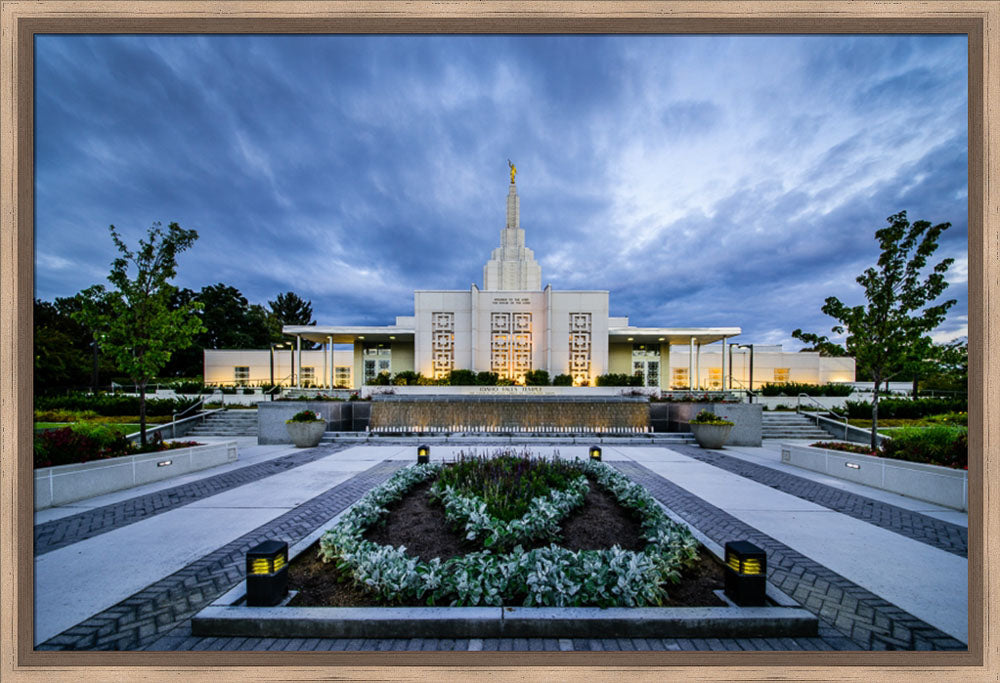 Idaho Falls Temple - From the Front
