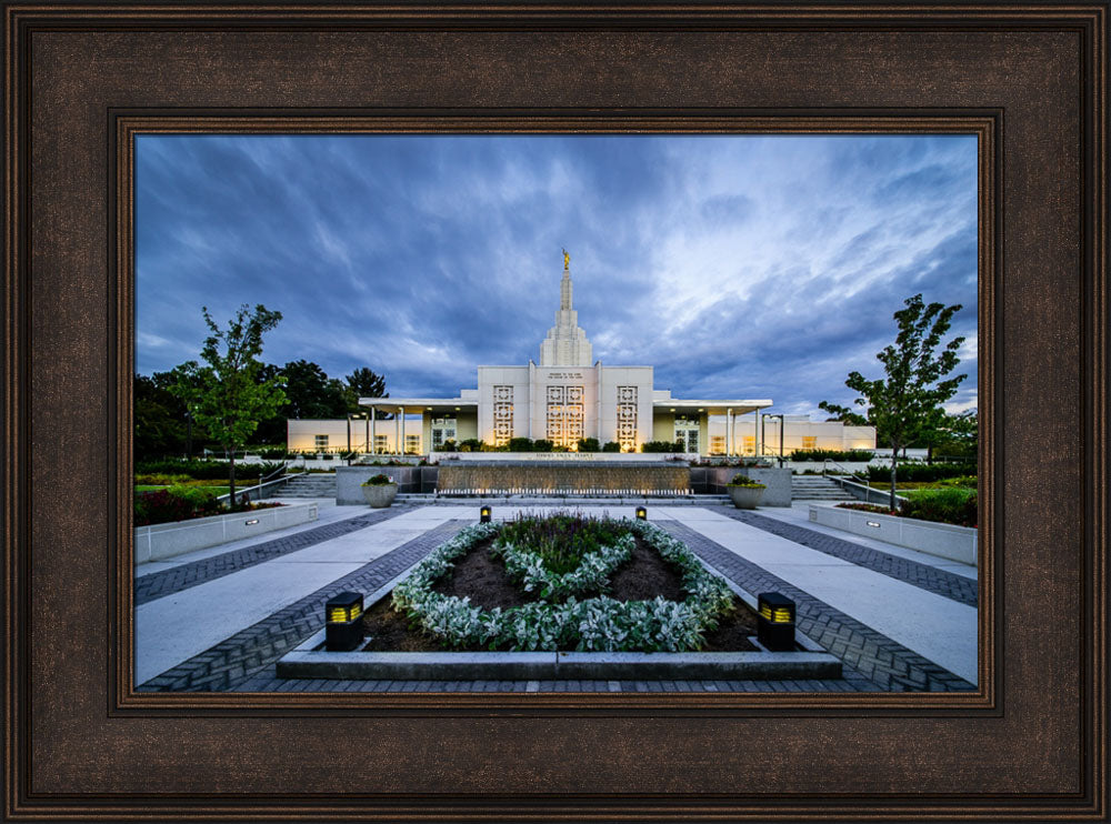 Idaho Falls Temple - From the Front