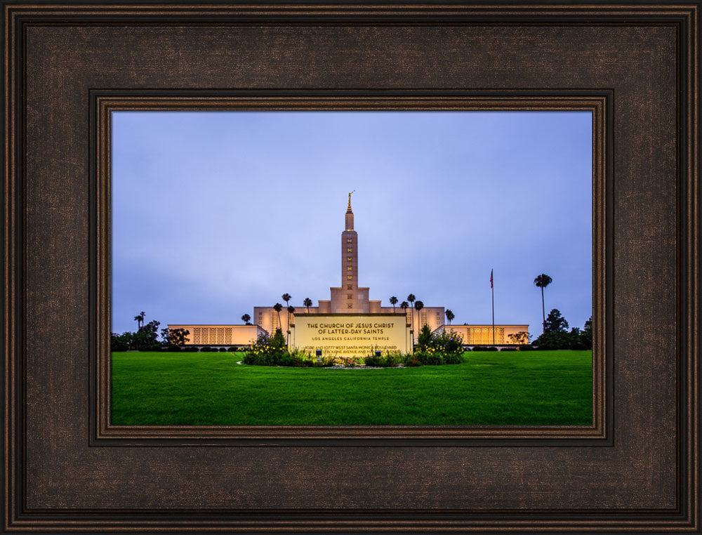 Los Angeles Temple - Sign