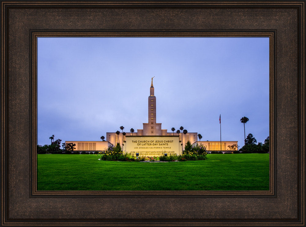 Los Angeles Temple - Sign