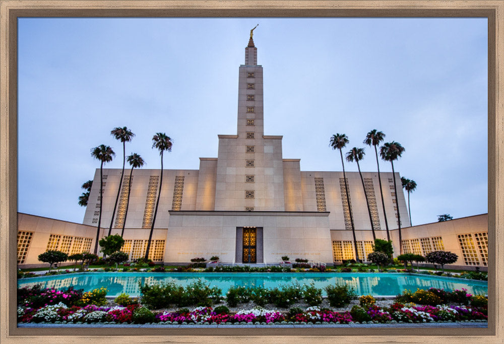 Los Angeles Temple - Garden Reflection Pool