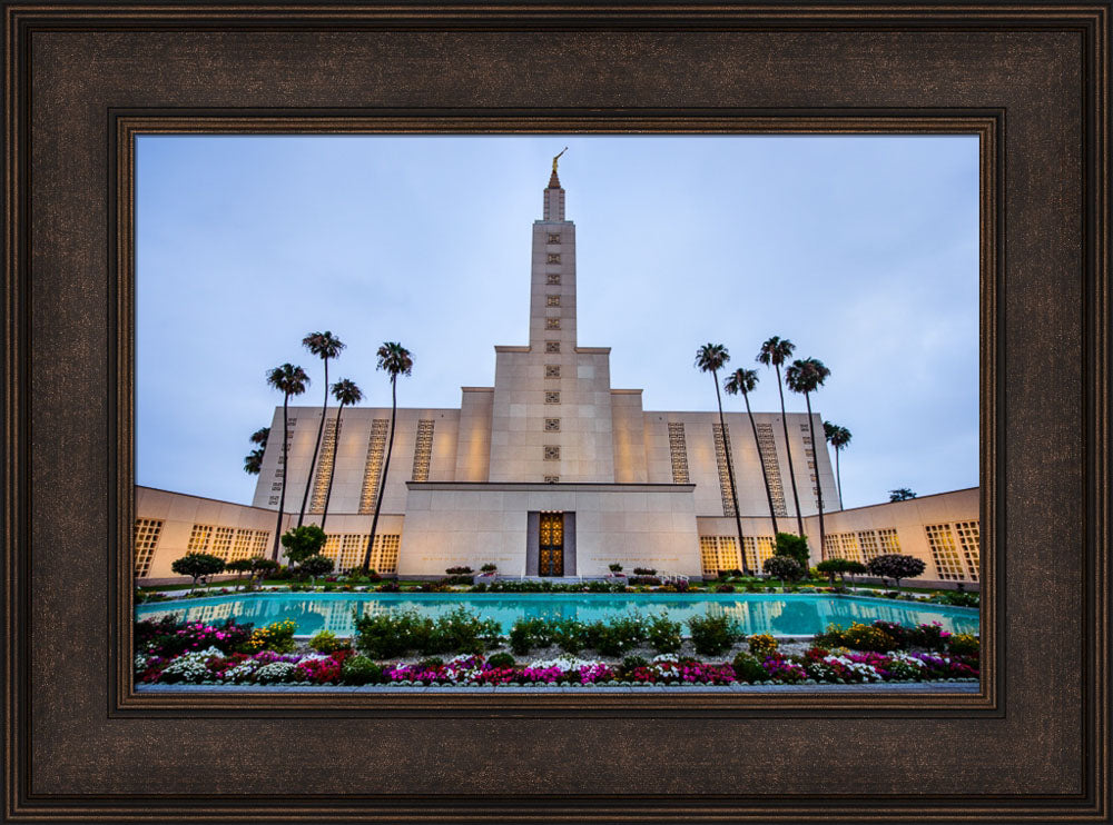 Los Angeles Temple - Garden Reflection Pool
