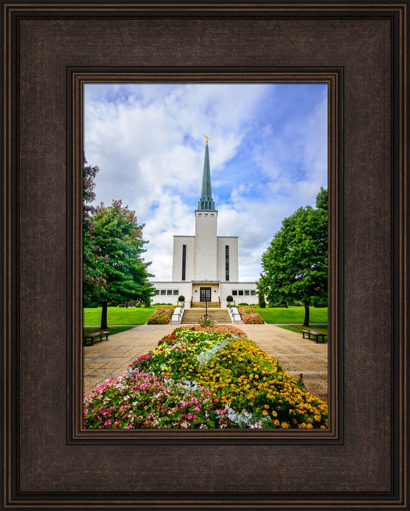 London Temple - Flower Entrance