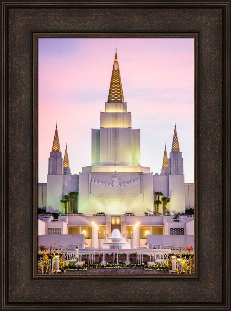 Oakland Temple - Christmas Lights