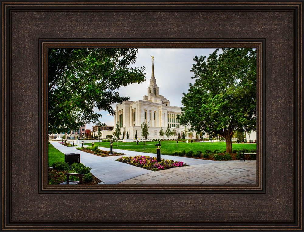 Ogden Temple - Summer Path