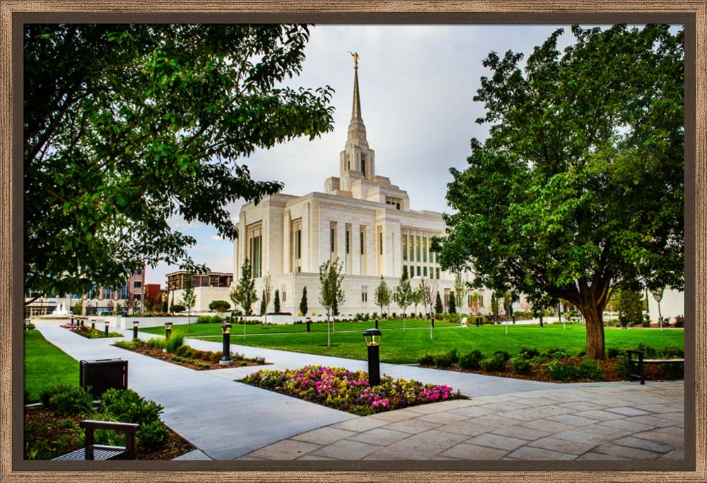 Ogden Temple - Summer Path