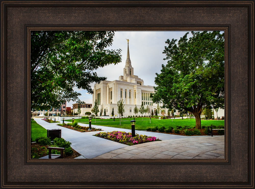 Ogden Temple - Summer Path