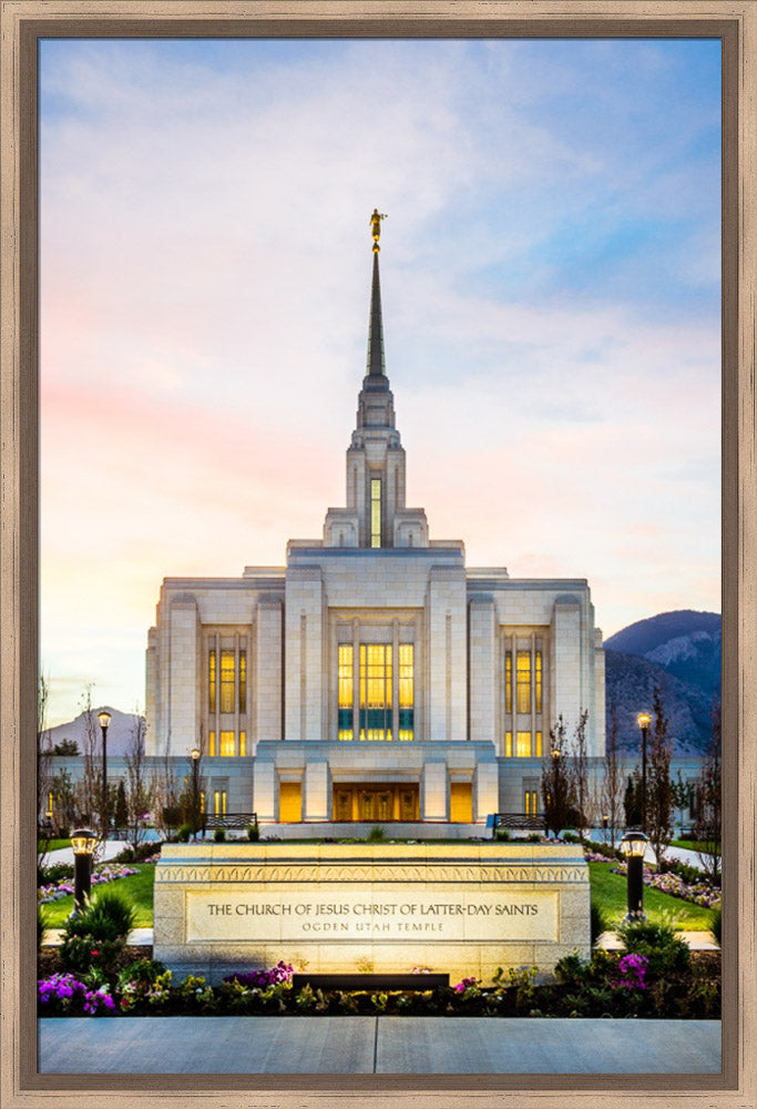 Ogden Temple - Sunrise