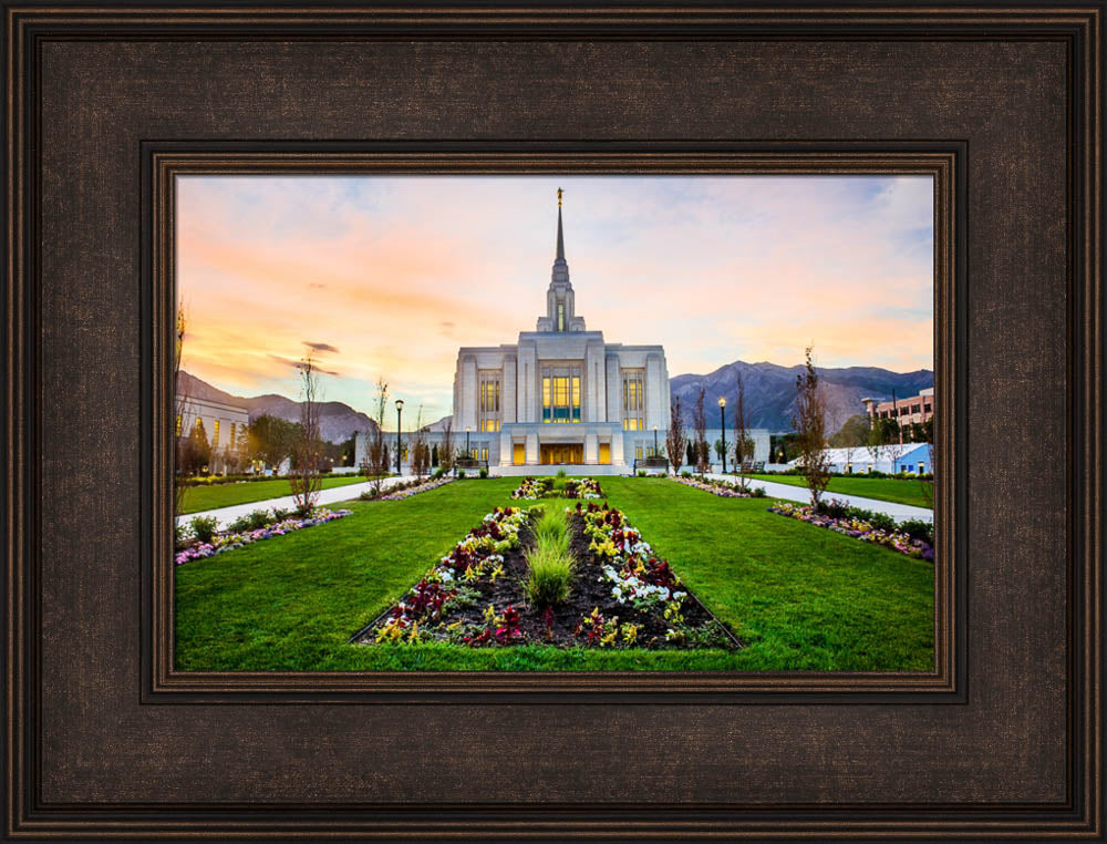 Ogden Temple - Garden Path