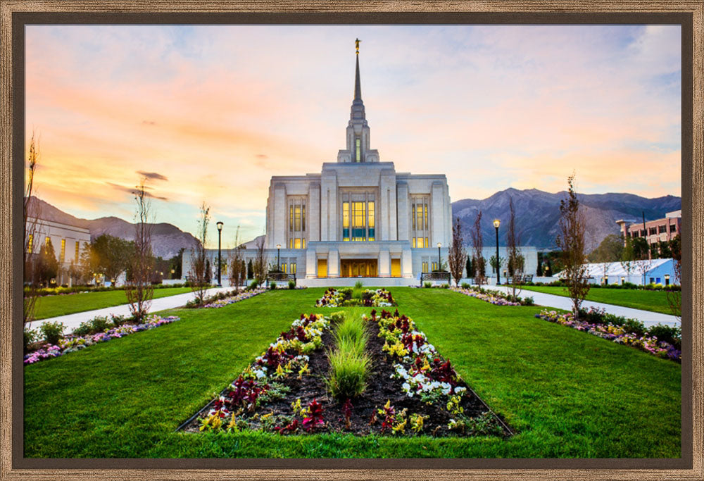Ogden Temple - Garden Path
