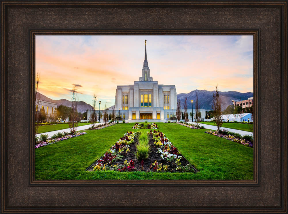 Ogden Temple - Garden Path