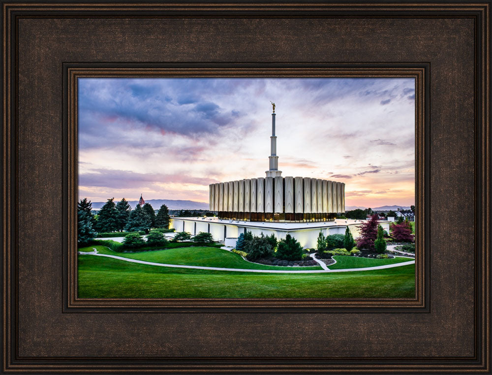 Provo Temple - Sunset