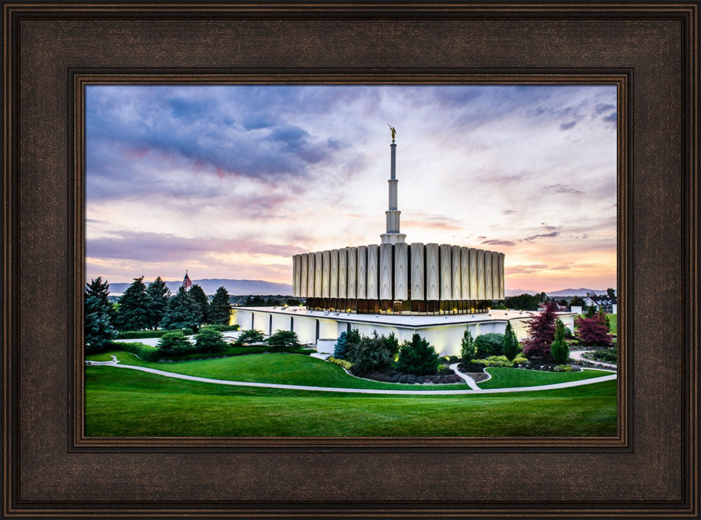 Provo Temple - Sunset