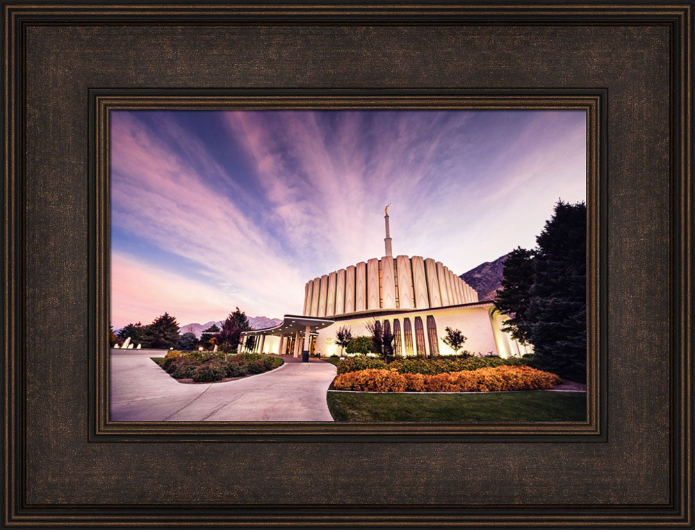 Provo Temple - Sunrise Walkway