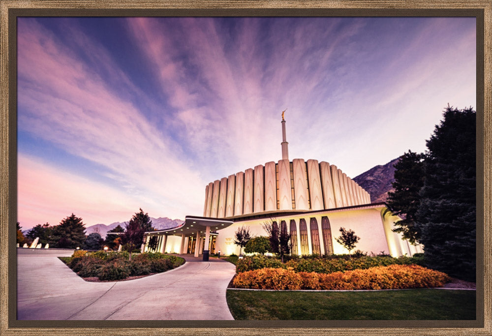 Provo Temple - Sunrise Walkway
