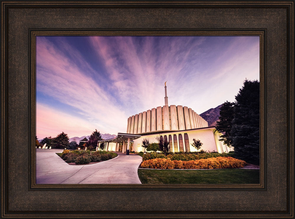 Provo Temple - Sunrise Walkway