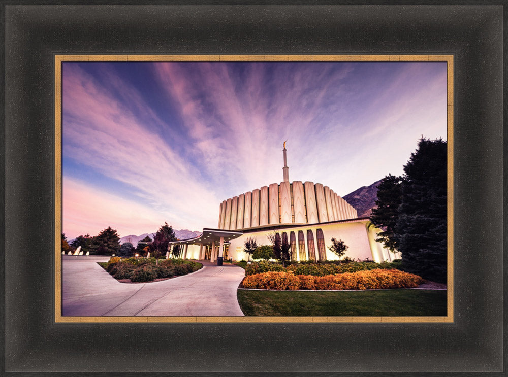 Provo Temple - Sunrise Walkway