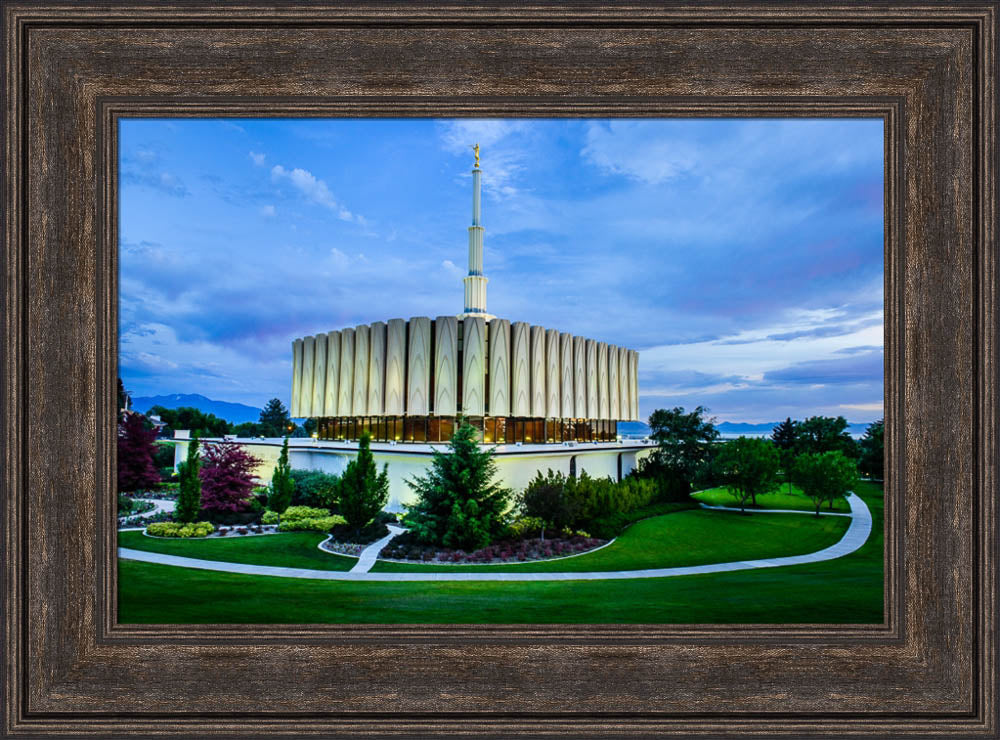 Provo Temple - From the Corner