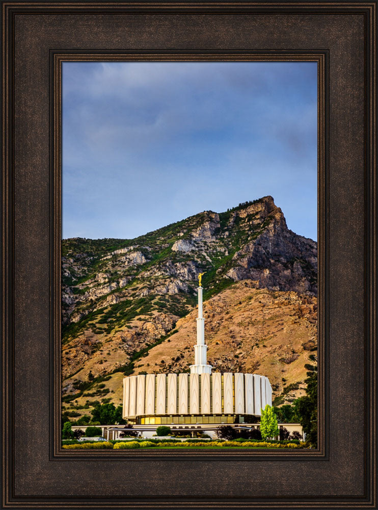 Provo Temple - Vertical Mountains