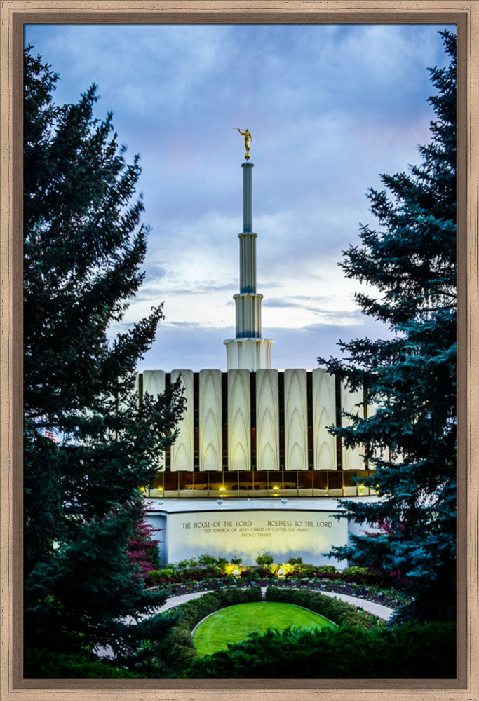 Provo Temple - Between the Trees