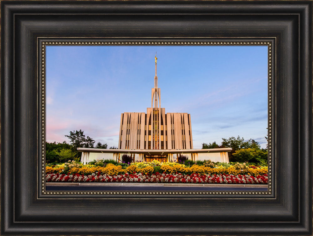 Seattle Temple - Flower Garden