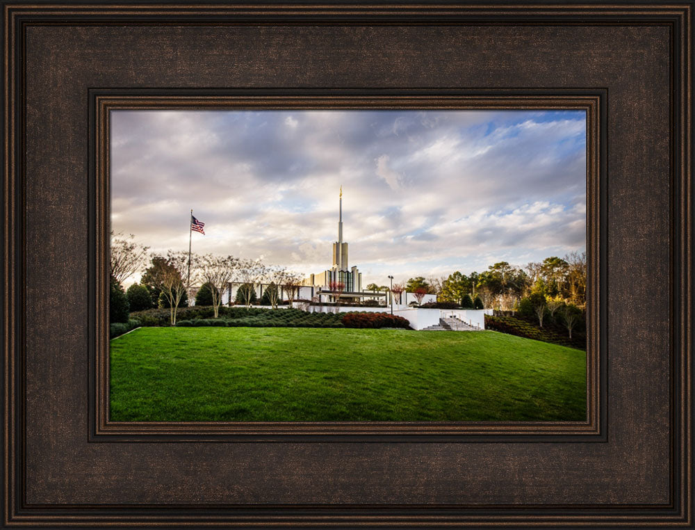 Atlanta Temple - Lawn View