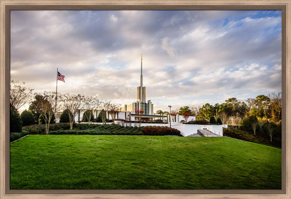Atlanta Temple - Lawn View