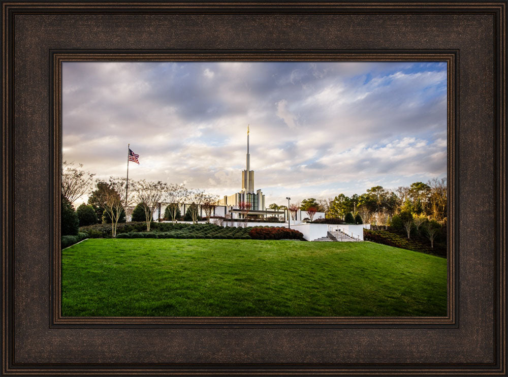 Atlanta Temple - Lawn View