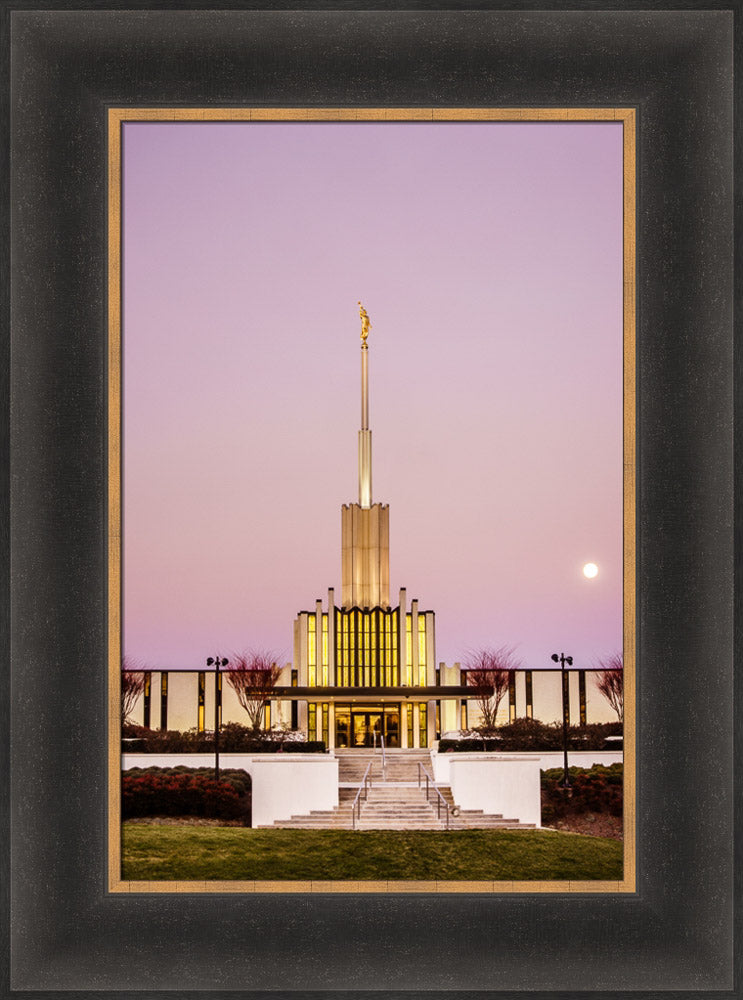Atlanta Temple - Pink Morning