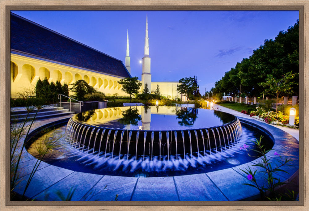 Boise Temple - Reflection Pool
