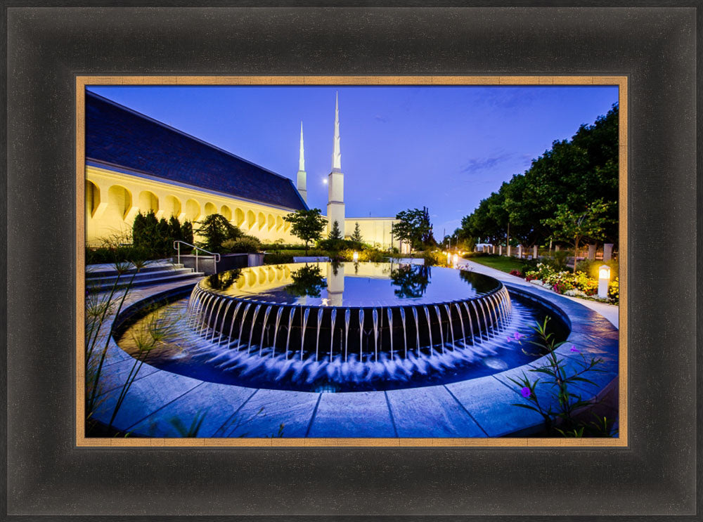 Boise Temple - Reflection Pool
