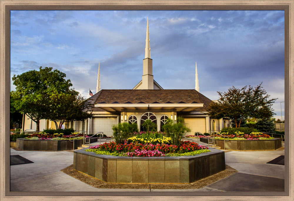 Boise Temple - Flowers